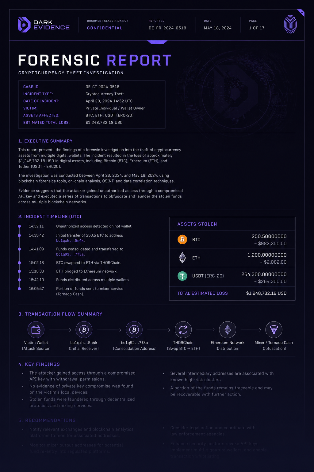 DarkEvidence — Forensic Report
